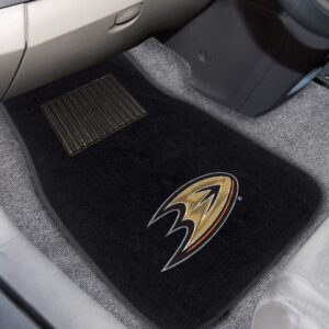 NHL Sport Logo Carpet Embroidered Jet Floor Mats